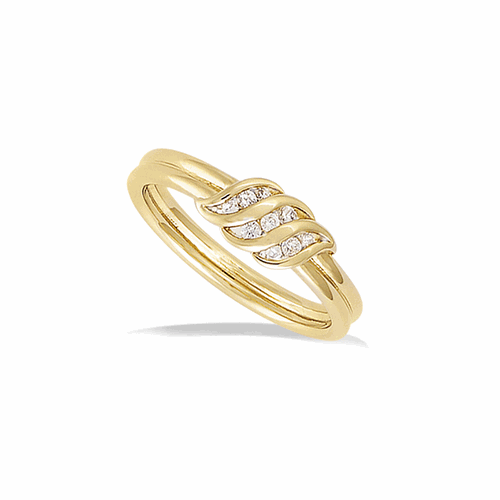 Bague en plaqué or – 12ED0460CZ