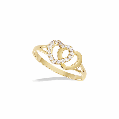 Bague en plaqué or – 12ED1120CZ