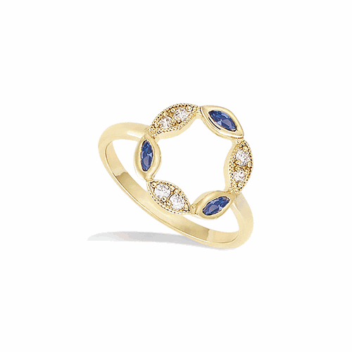 Bague en plaqué or – 12ED1160TZ