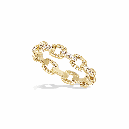 Bague en plaqué or – 12ED1180CZ