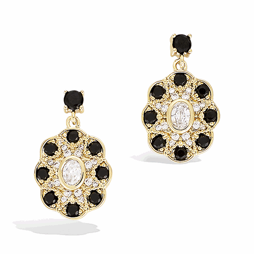 Boucles d’oreilles en plaqué or – 22ED0250ZN