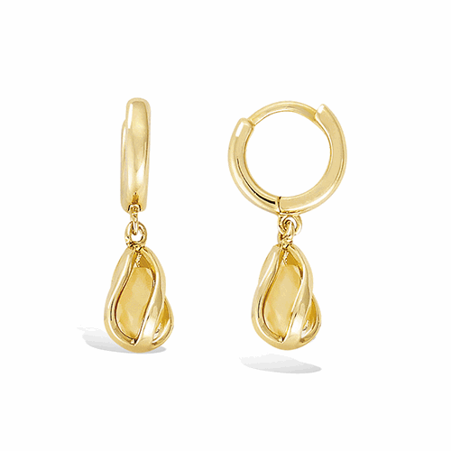 Boucles d’oreilles en plaqué or – 22ED0400MCH