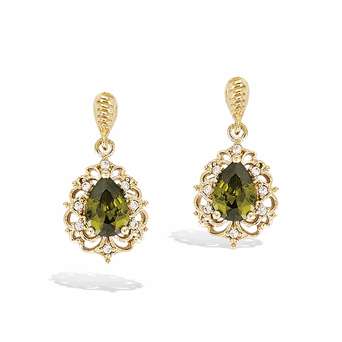 Boucles d’oreilles en plaqué or – 22ED0430OL