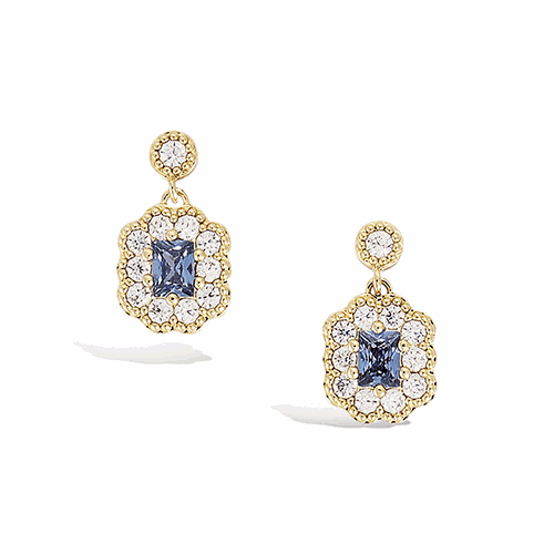 Boucles d’oreilles en plaqué or – 22ED0670TZ