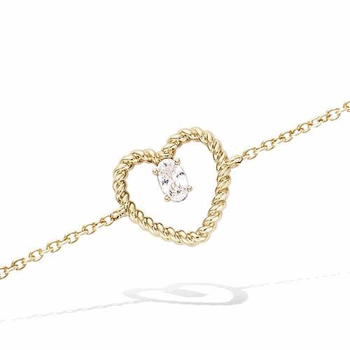 BRA Plaqué Or – 32EC0110CZ