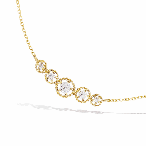 Collier en plaqué or – 52ED0870CZ