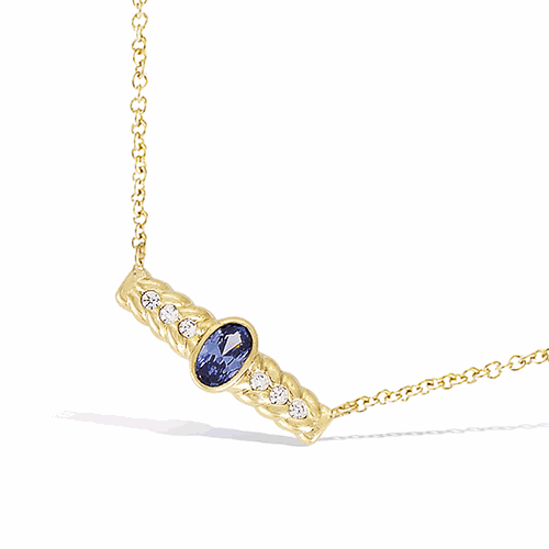 Collier en plaqué or – 52ED0900TZ