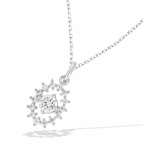 Pendentif en argent – 61ED0730CZ