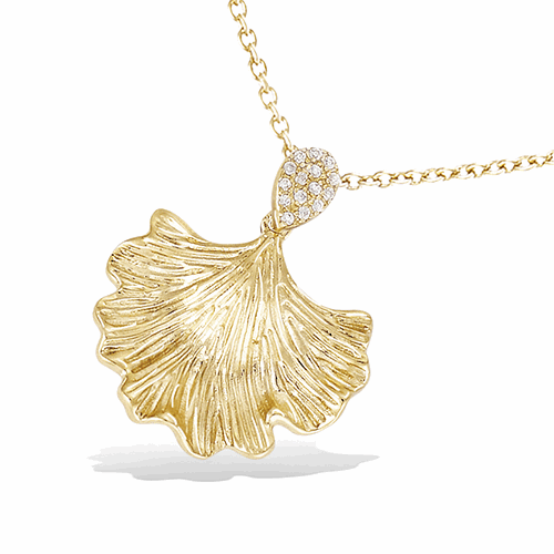Pendentif en plaqué or – 62ED0470CZ