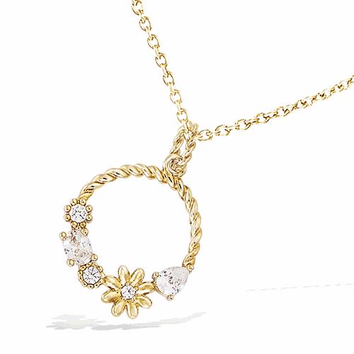 Pendentif en plaqué or – 62ED0890CZ