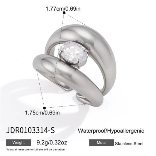 Bague en acier – BG0103314-S