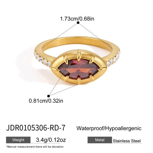 Bague en acier – BG0105306-RD-7