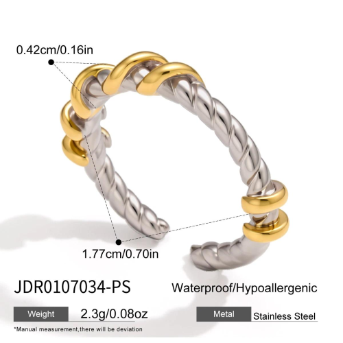BAGUE ACIER REF BG0107034-PS