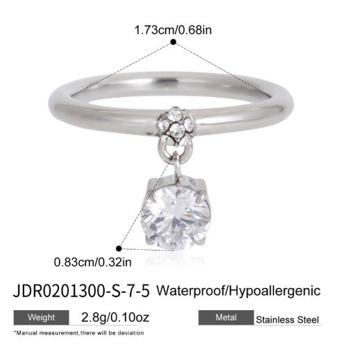 Bague en acier – BG0201300-S-7-5