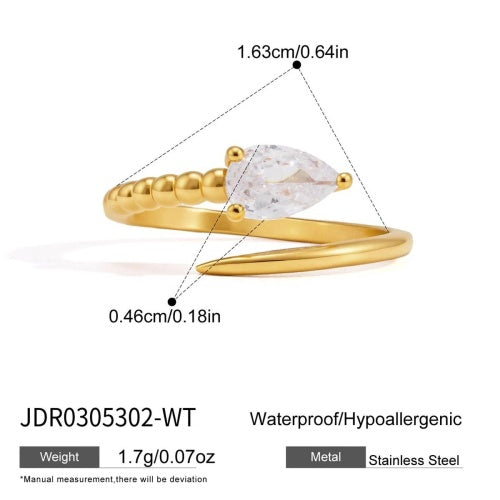 Bague en acier – BG0305302-WT