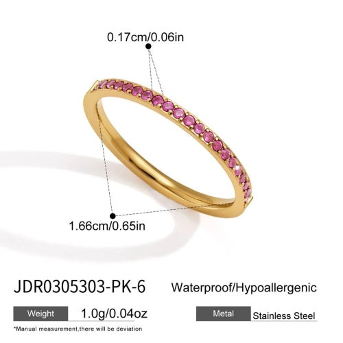 Bague en acier – BG0305303-PK-6