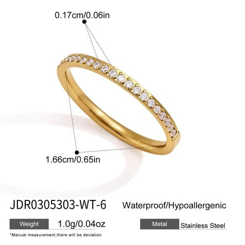 Bague en acier – BG0305303-WT-6