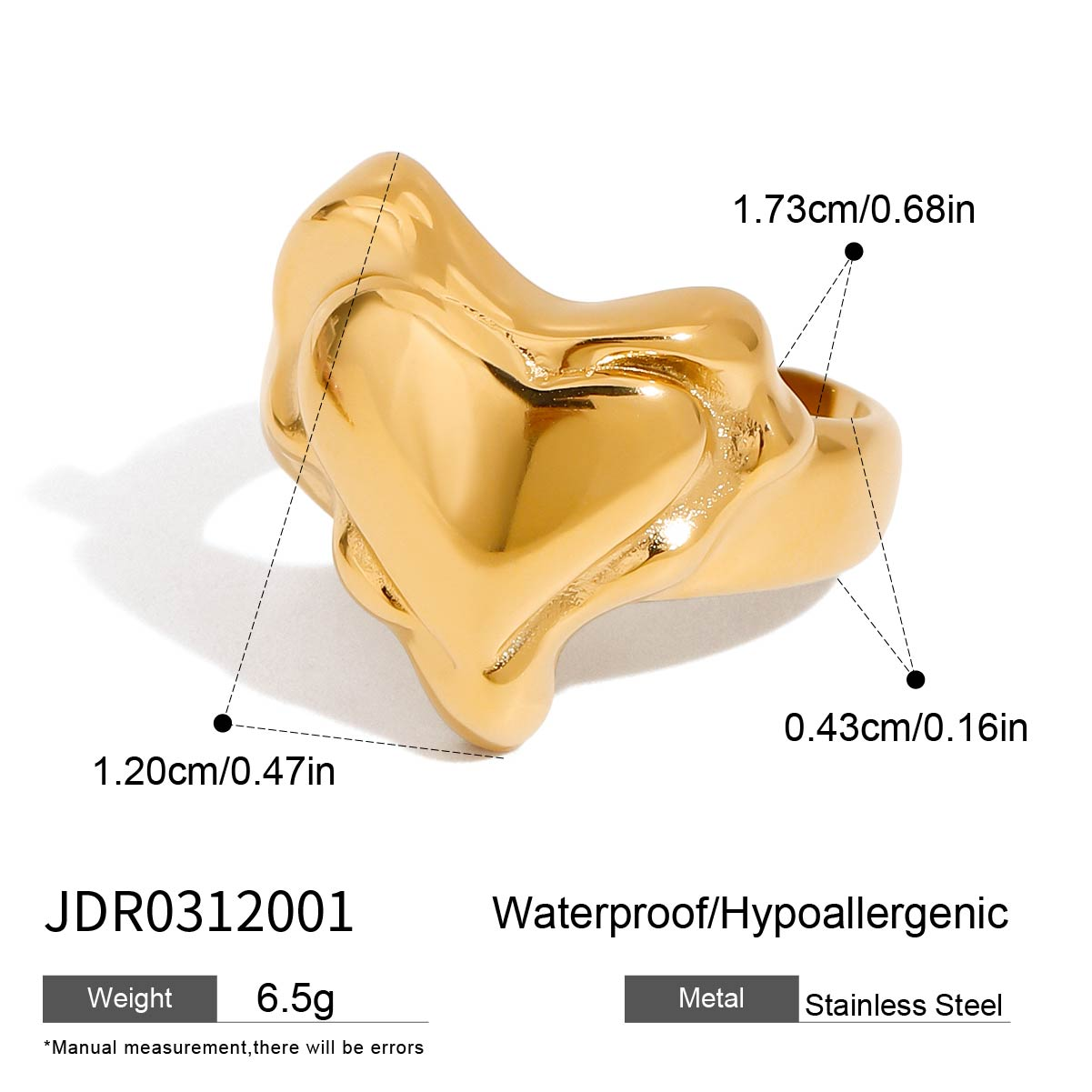 Bague en acier - BG0312001