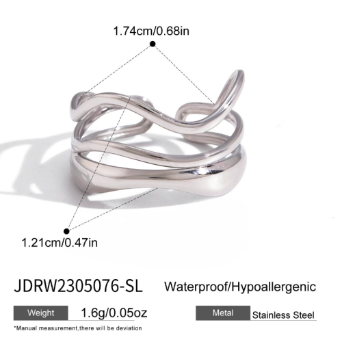 Bague en acier – BGW2305076-SL