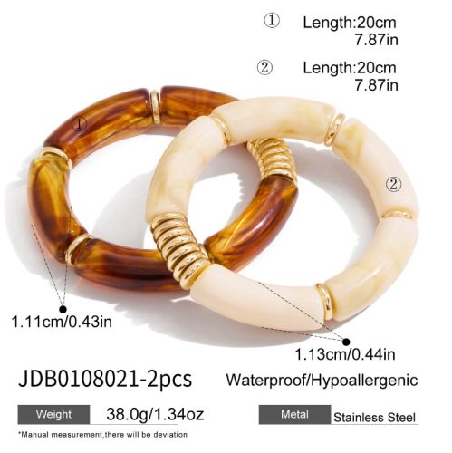 Bracelet en acier – BR0108021-2PCS