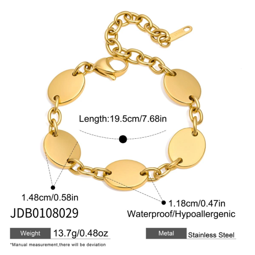 BRACELET ACIER REF BR0108029