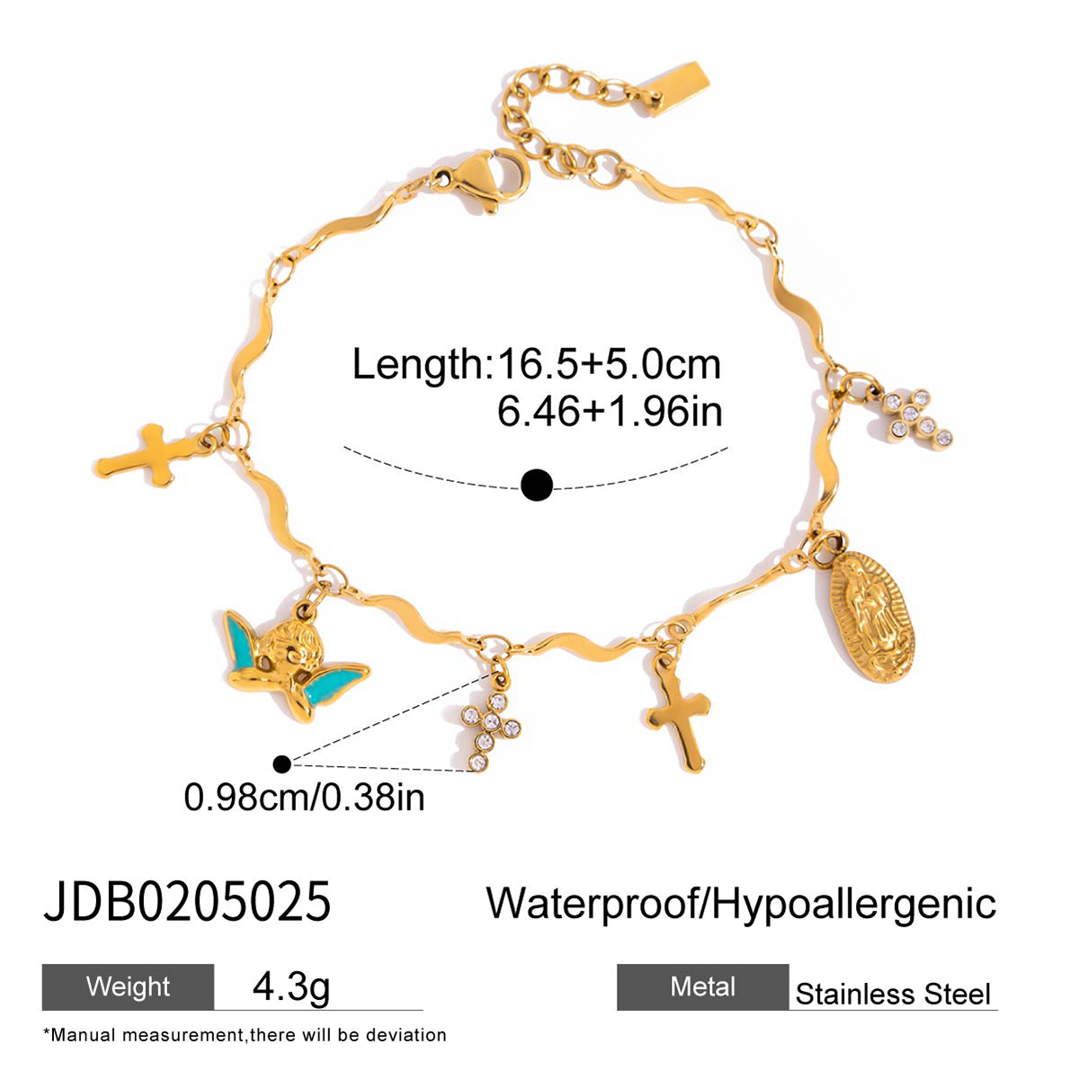 Bracelet en acier - BR0205025