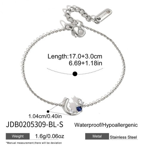 Bracelet en acier – BR0205309-BL-S