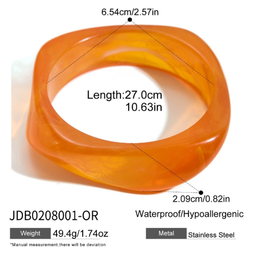 Bracelet en résine – BR0208001-OR