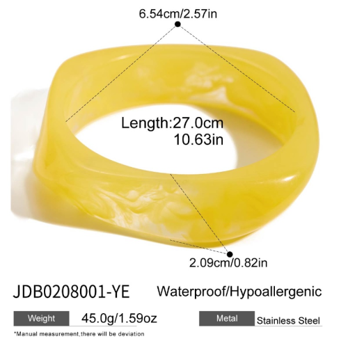 Bracelet en résine – BR0208001-YE