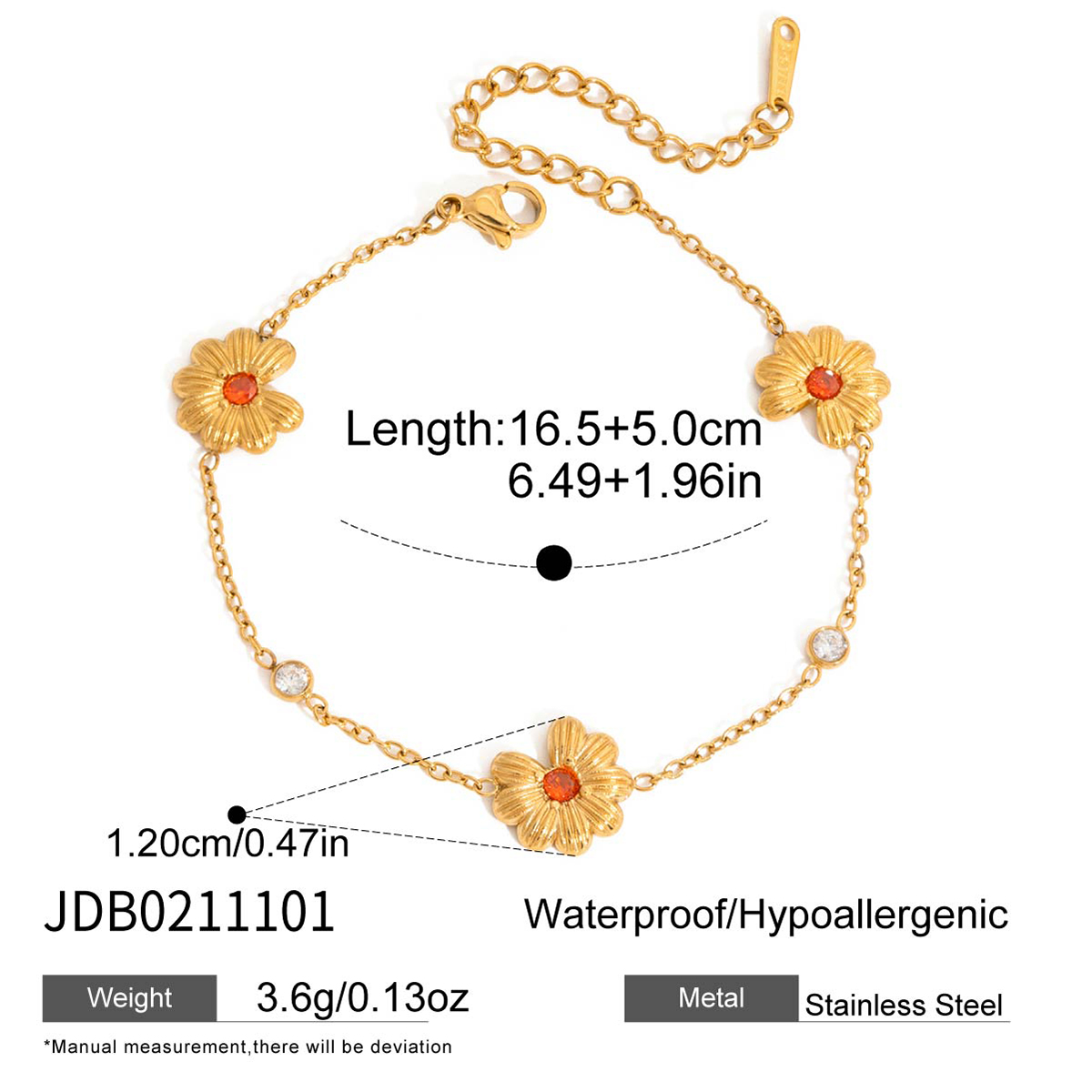 Bracelet en acier – BR0211101
