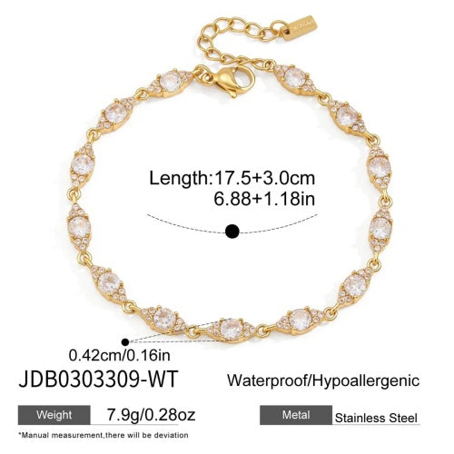 Bracelet en acier – BR0303309-WT
