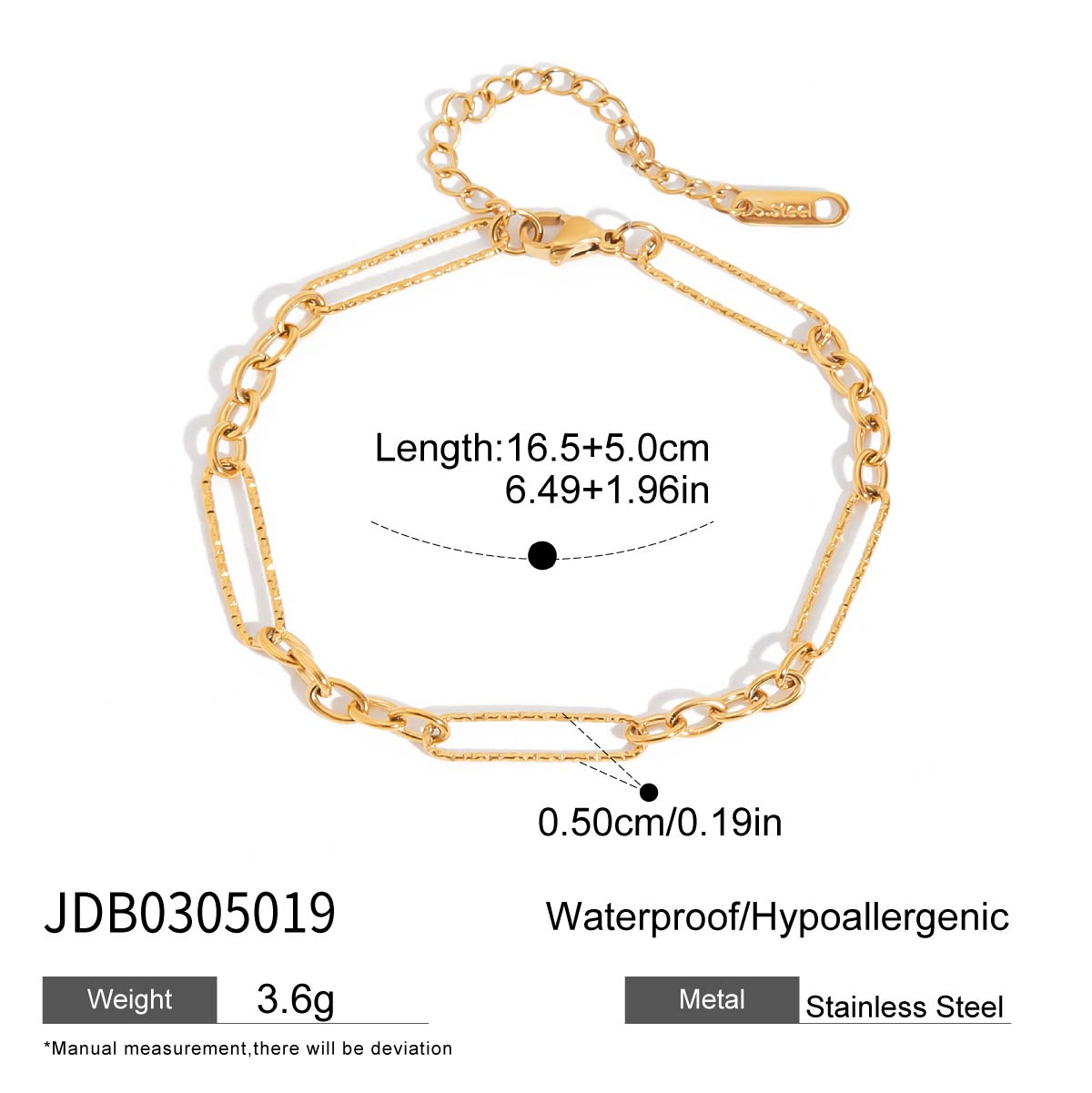 Bracelet en acier - BR0305019