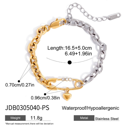Bracelet en acier – BR0305040-PS