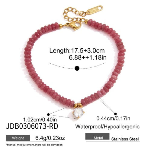 Bracelet en acier – BR0306073-RD