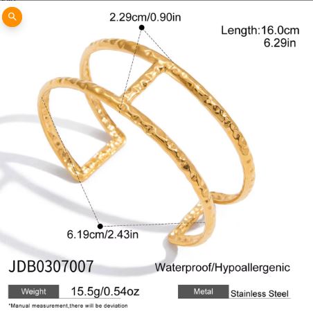 Bracelet en acier – BR0307007