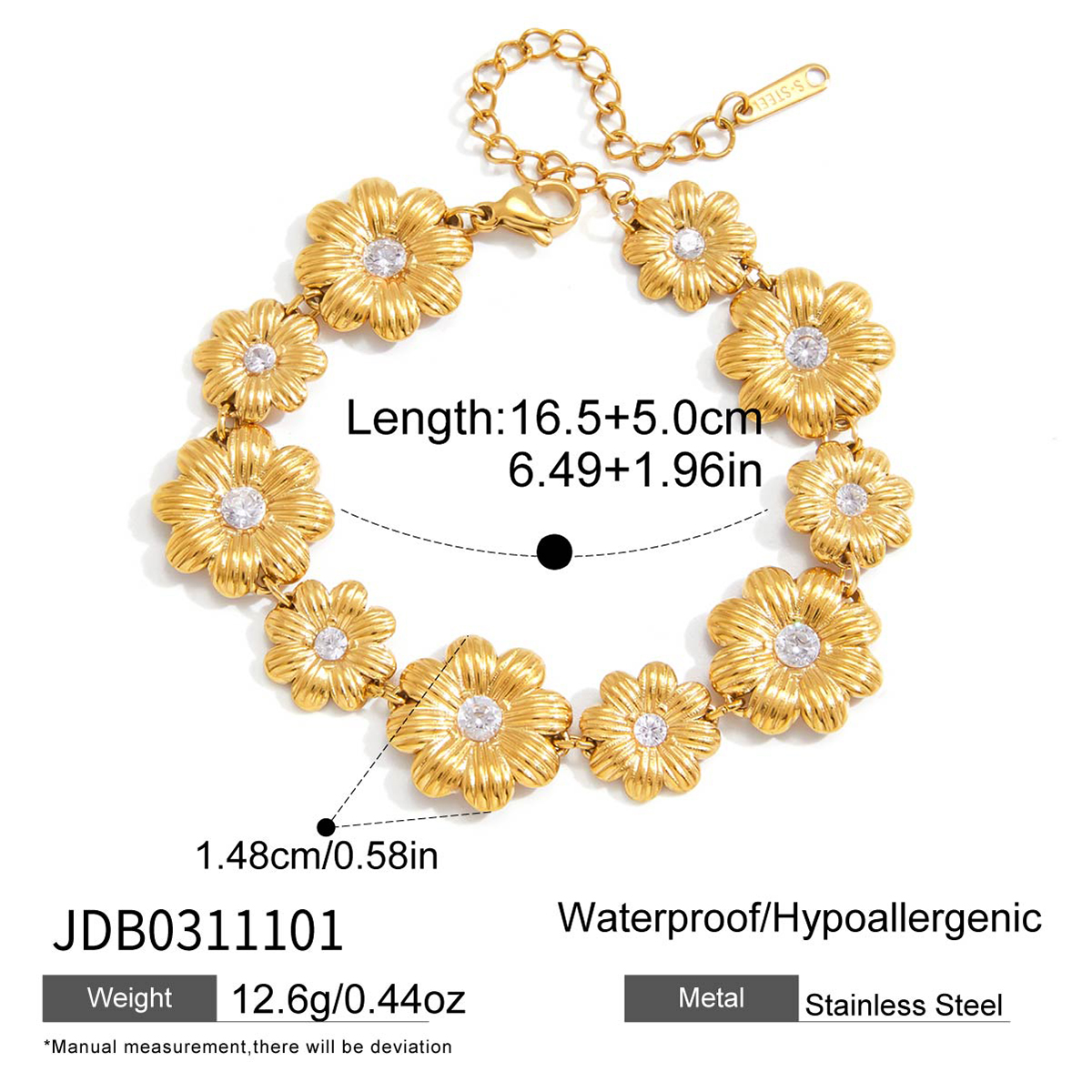 Bracelet en acier – BR0311101