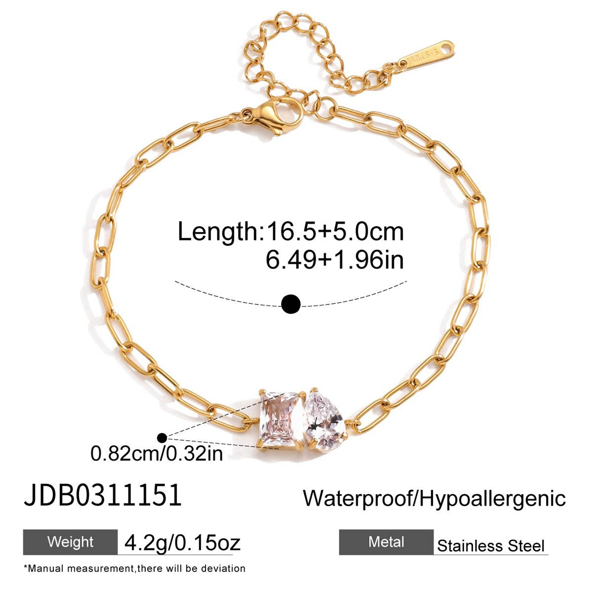 Bracelet en acier – BR0311151