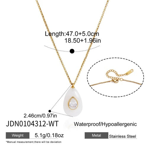 Collier en acier – COL0104312-WT