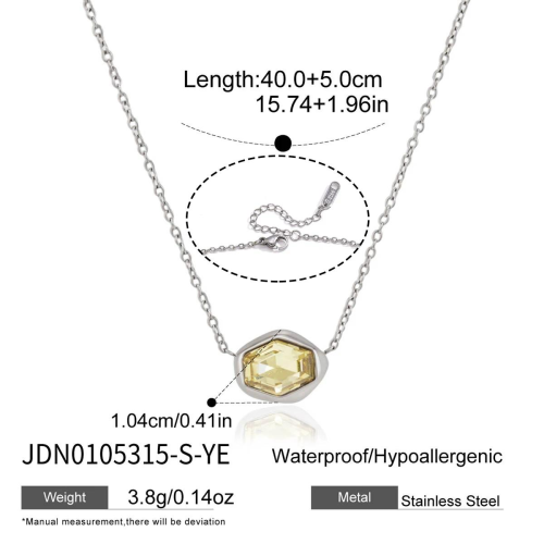 COLLIER ACIER REF COL0105315-S-YE