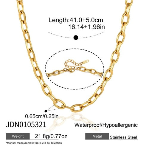Collier en acier – COL0105321