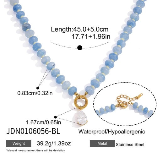 Collier en acier – COL0106056-BL