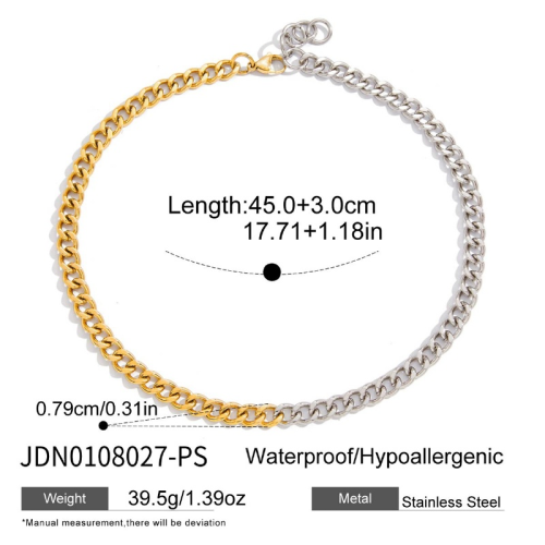 Collier en acier – COL0108027-PS