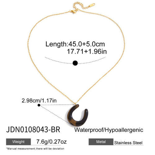 Collier en acier – COL0108043-BR