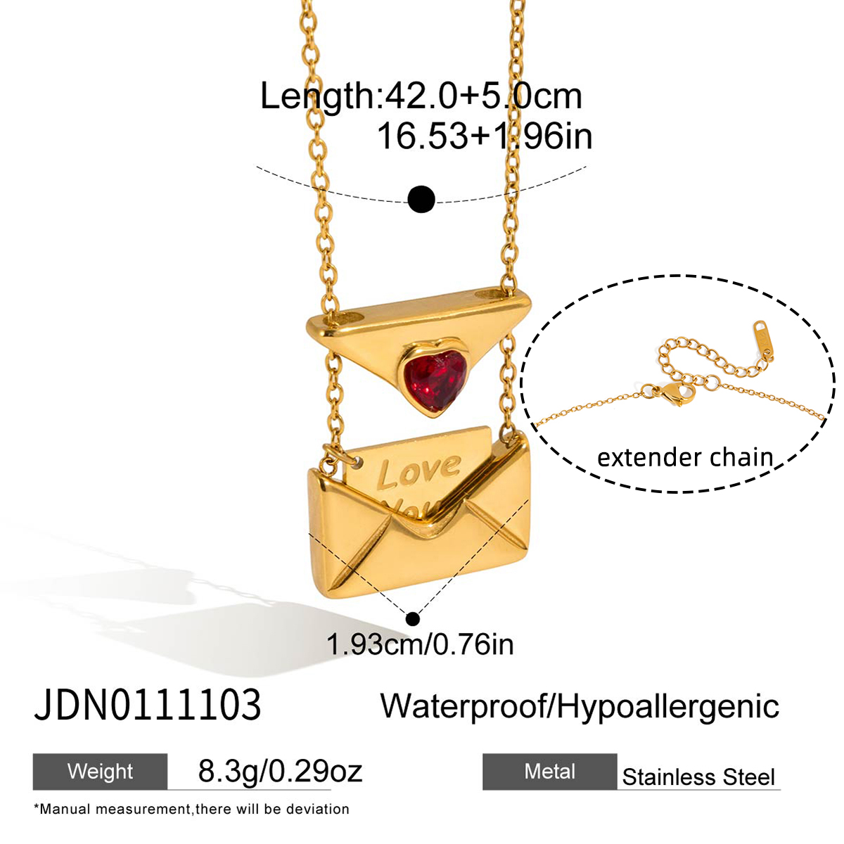 Collier en acier – COL0111103