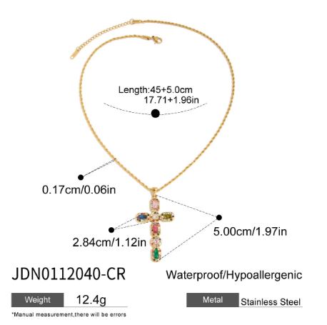 Collier en acier – COL0112040-CR