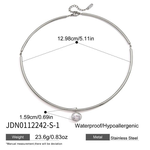 Collier en acier – COL0112242-S-1