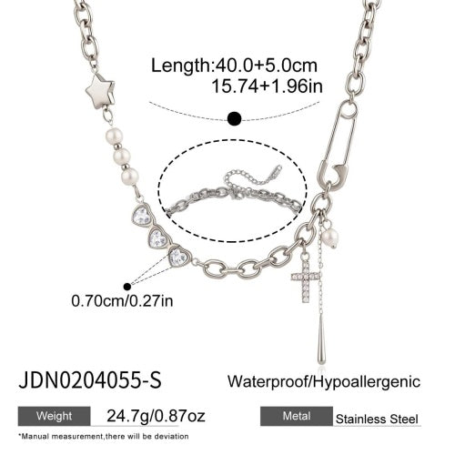 Collier en acier – COL0204055-S