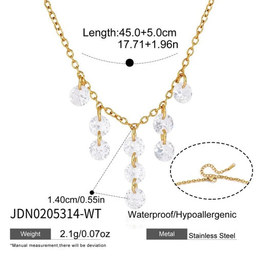 Collier en acier – COL0205314-WT
