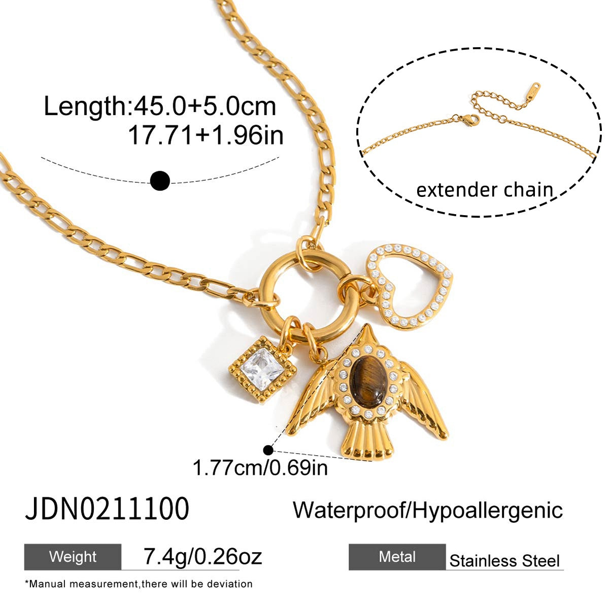 Collier en acier – COL0211100