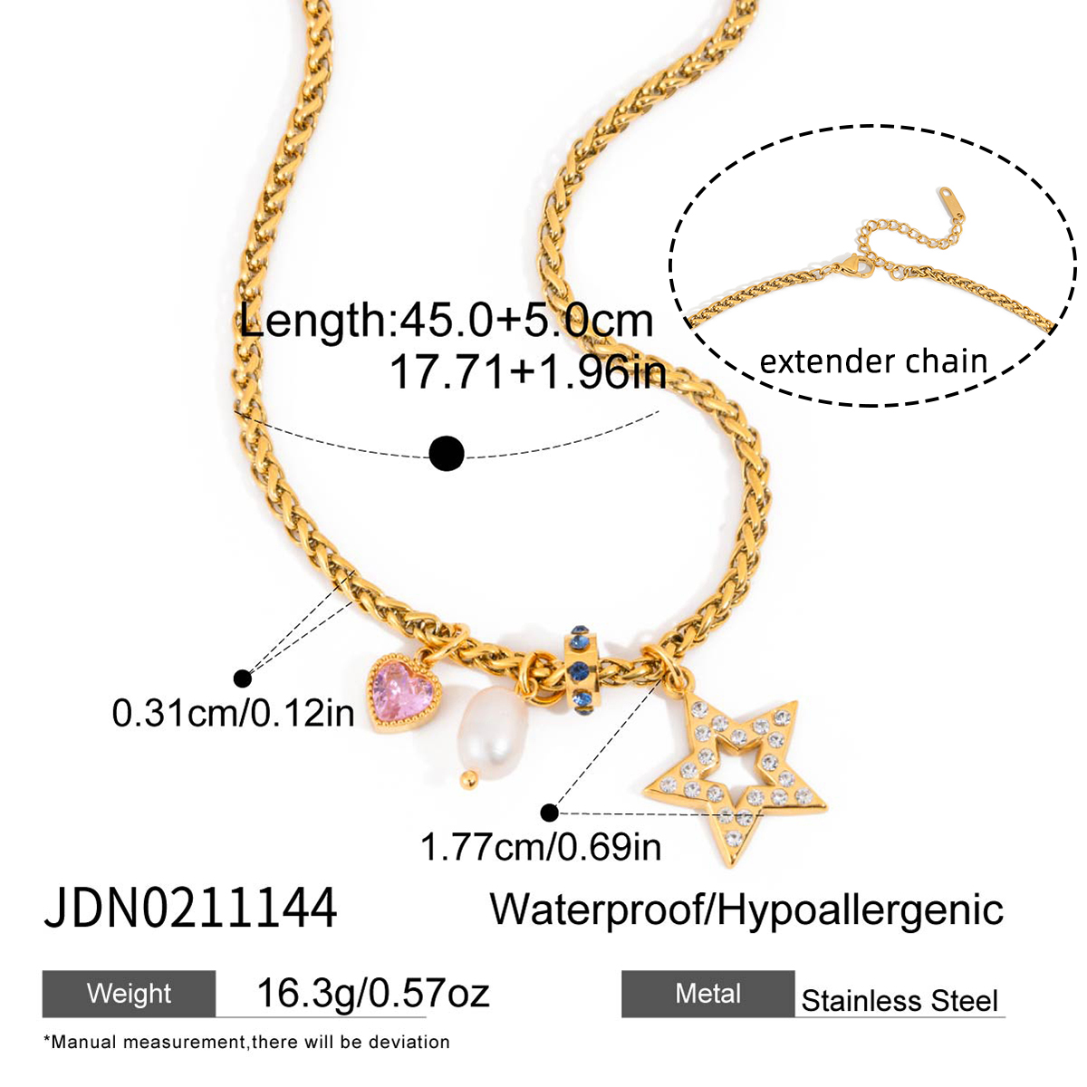 Collier en acier – COL0211144